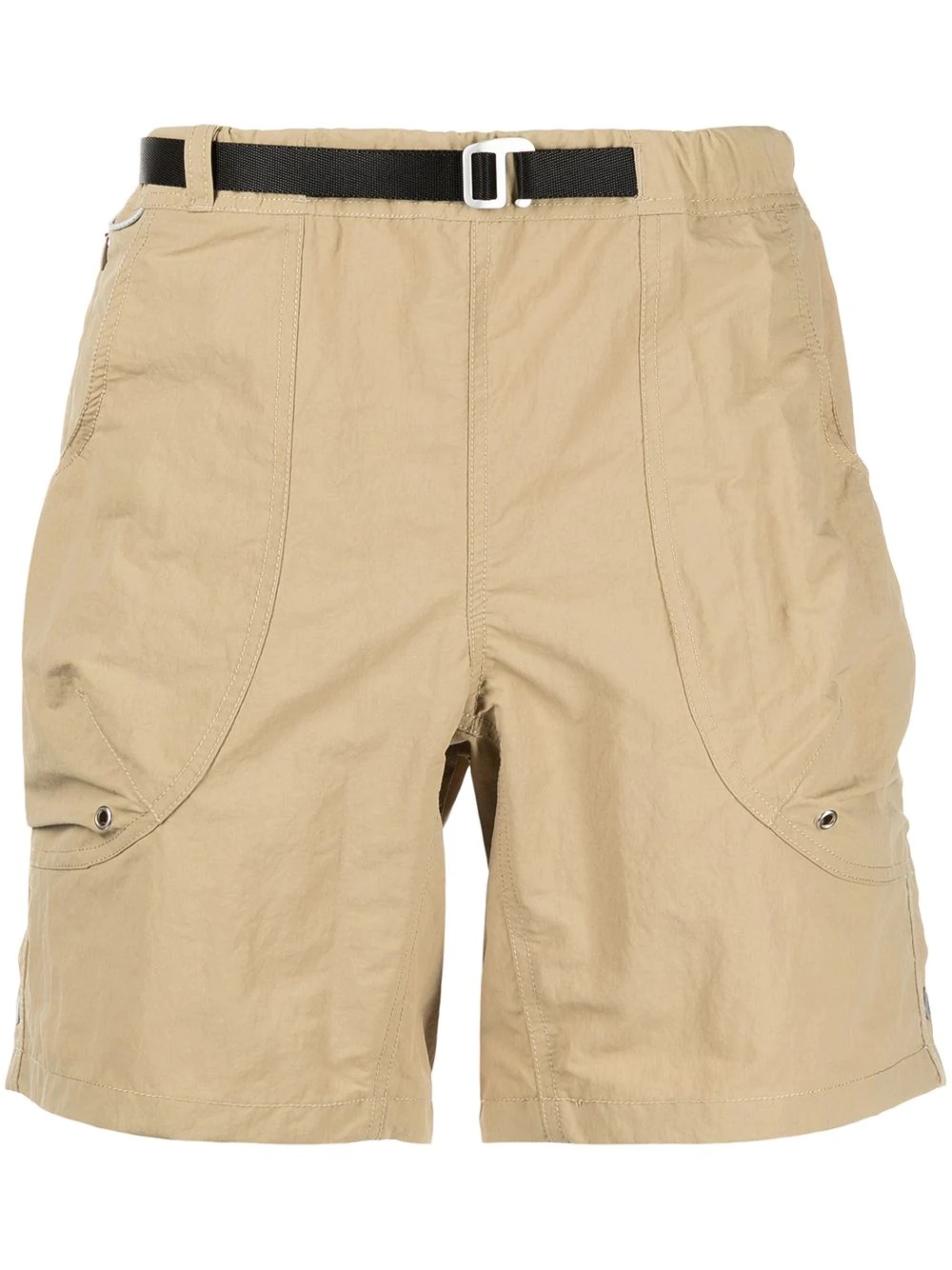 belted safari shorts - 1