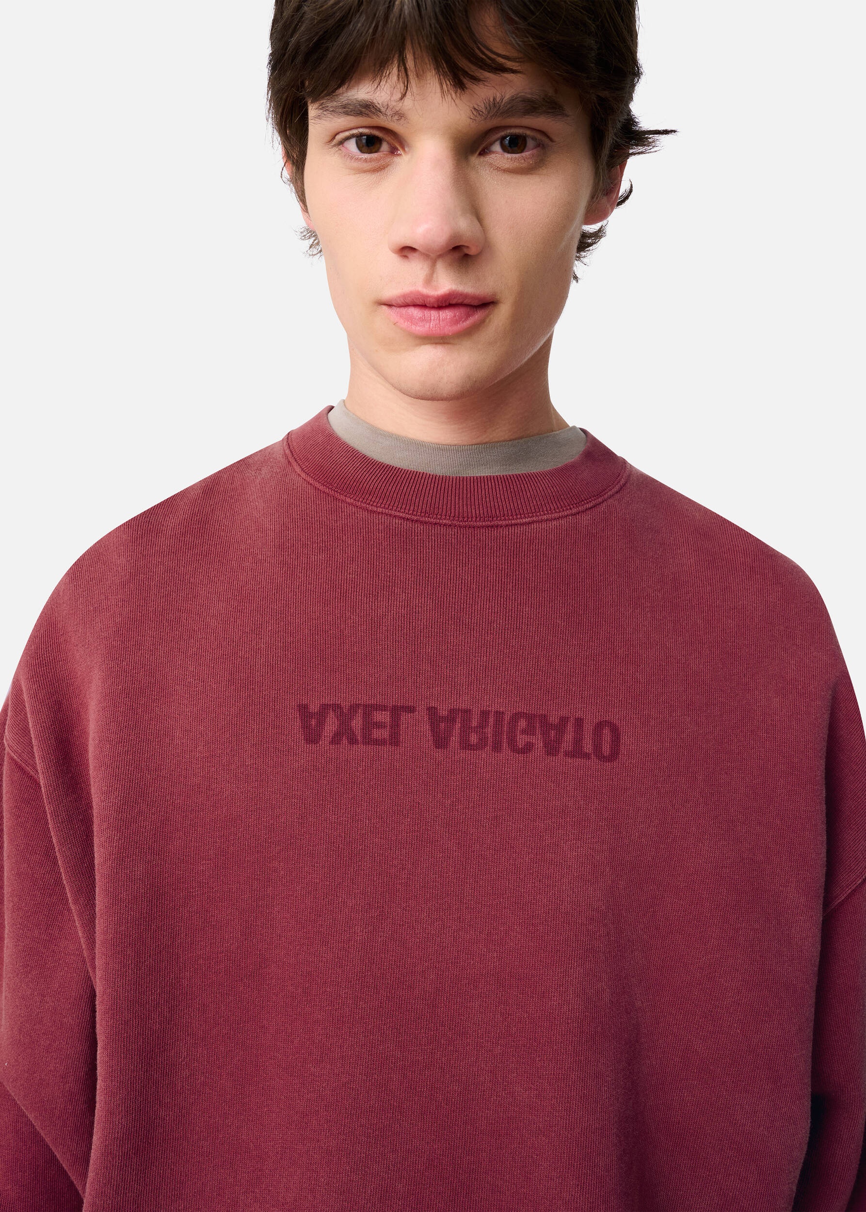 Distort Washed Sweatshirt - 5