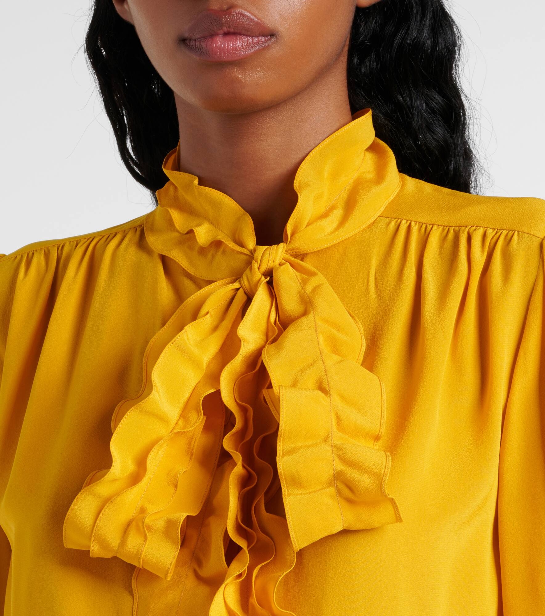 Crêpe de chine shirt - 4