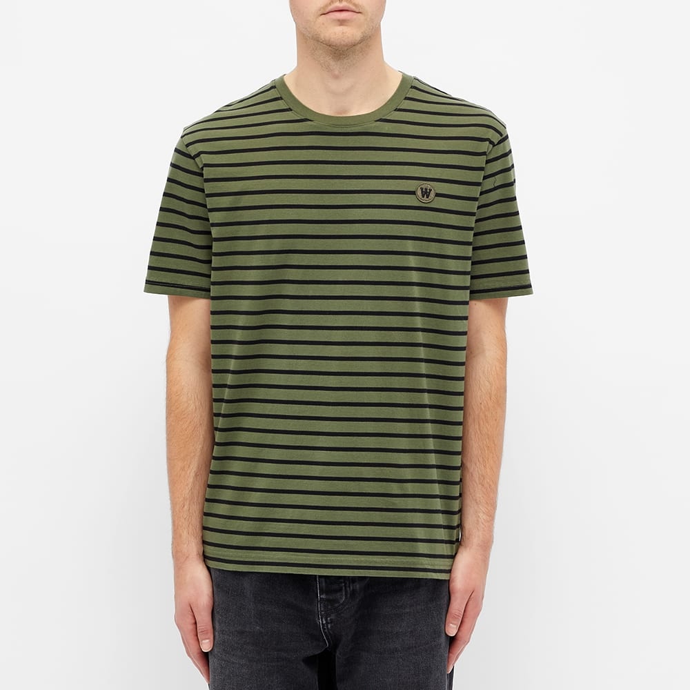 Wood Wood Ace Striped Tee - 3