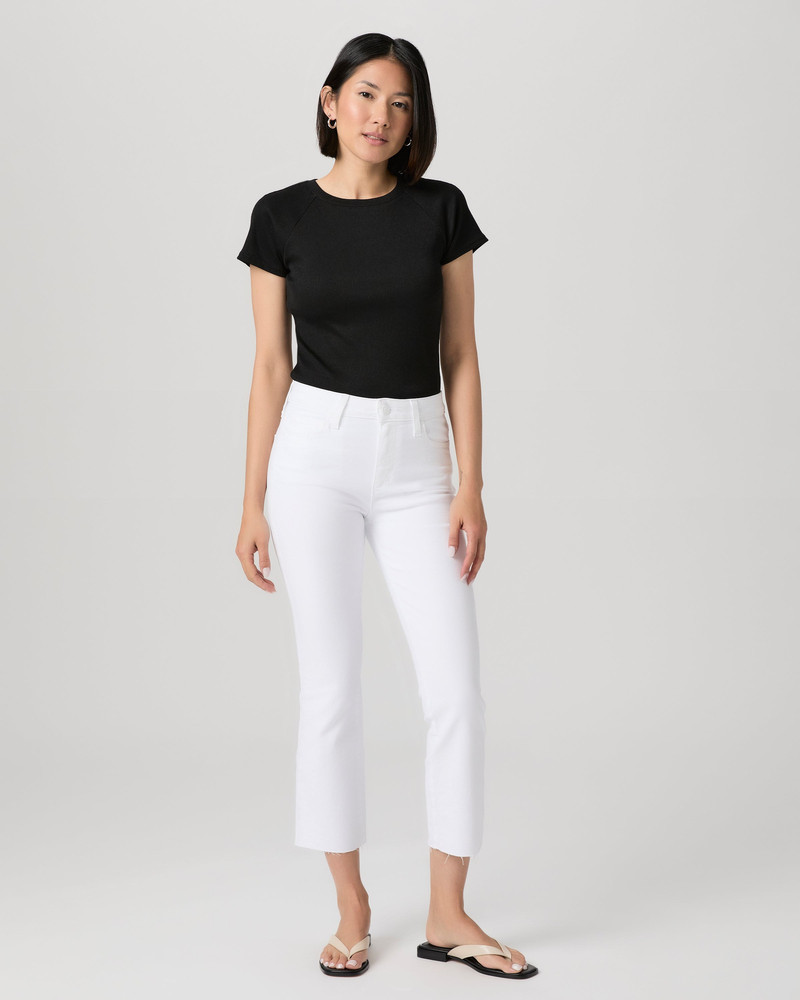 PAIGE Cindy Crop Petite Slim Jean outlook