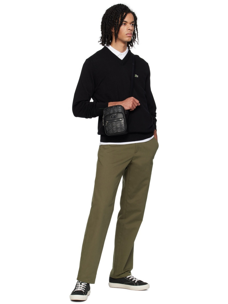 LACOSTE 로고 자수 정밀한 늑골 잠바 outlook