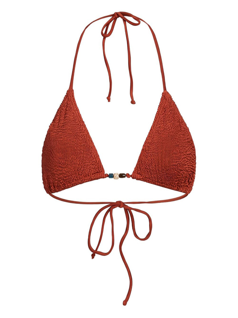 beaded Ingrid bikini top 1