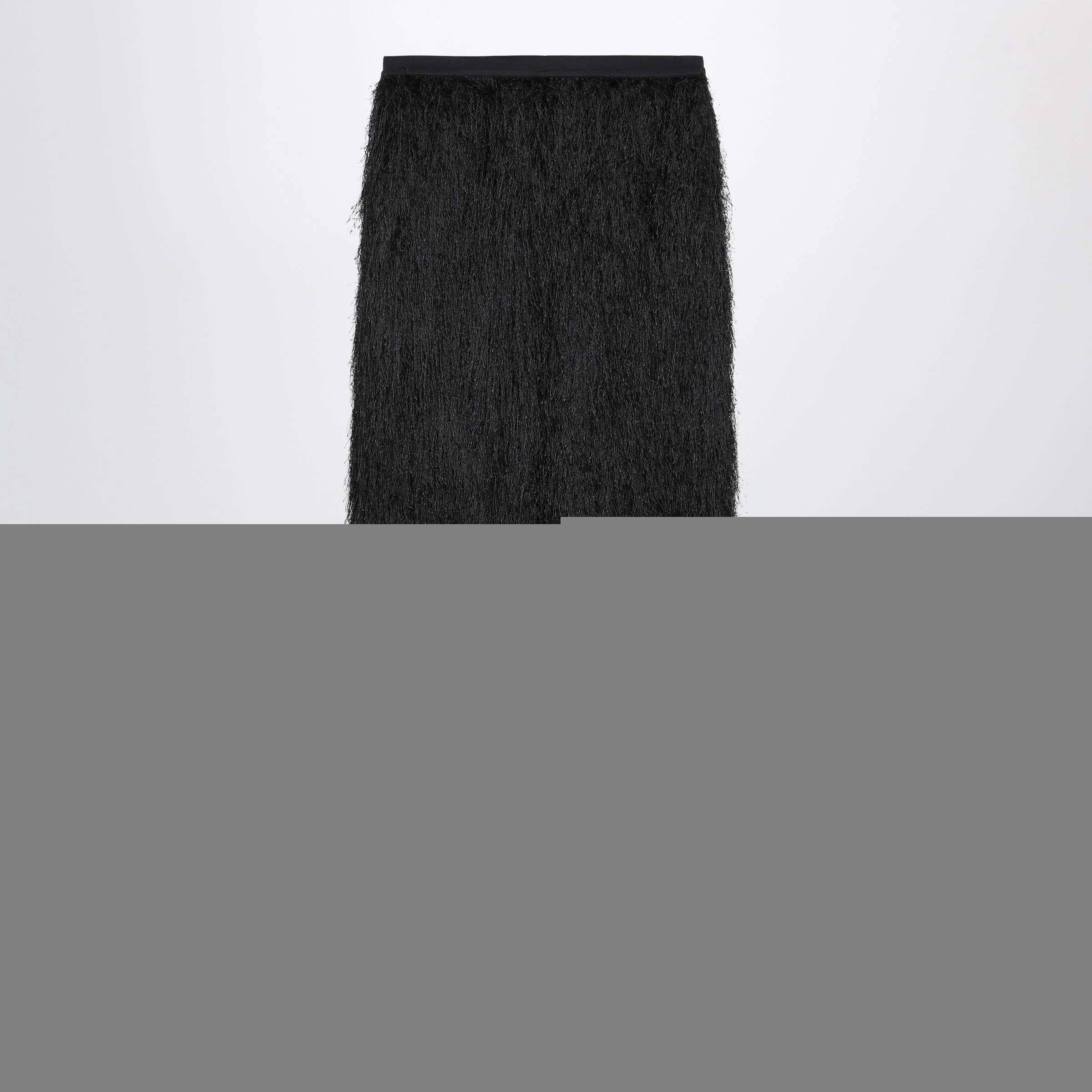 Loulou De Saison Black Reed Fringed Trousers Women - 1