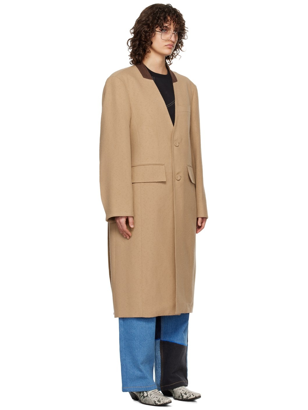 Beige Nufe Coat - 2