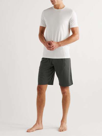 Sunspel Lounge Cotton and Modal-Blend Jersey Drawstring Shorts outlook