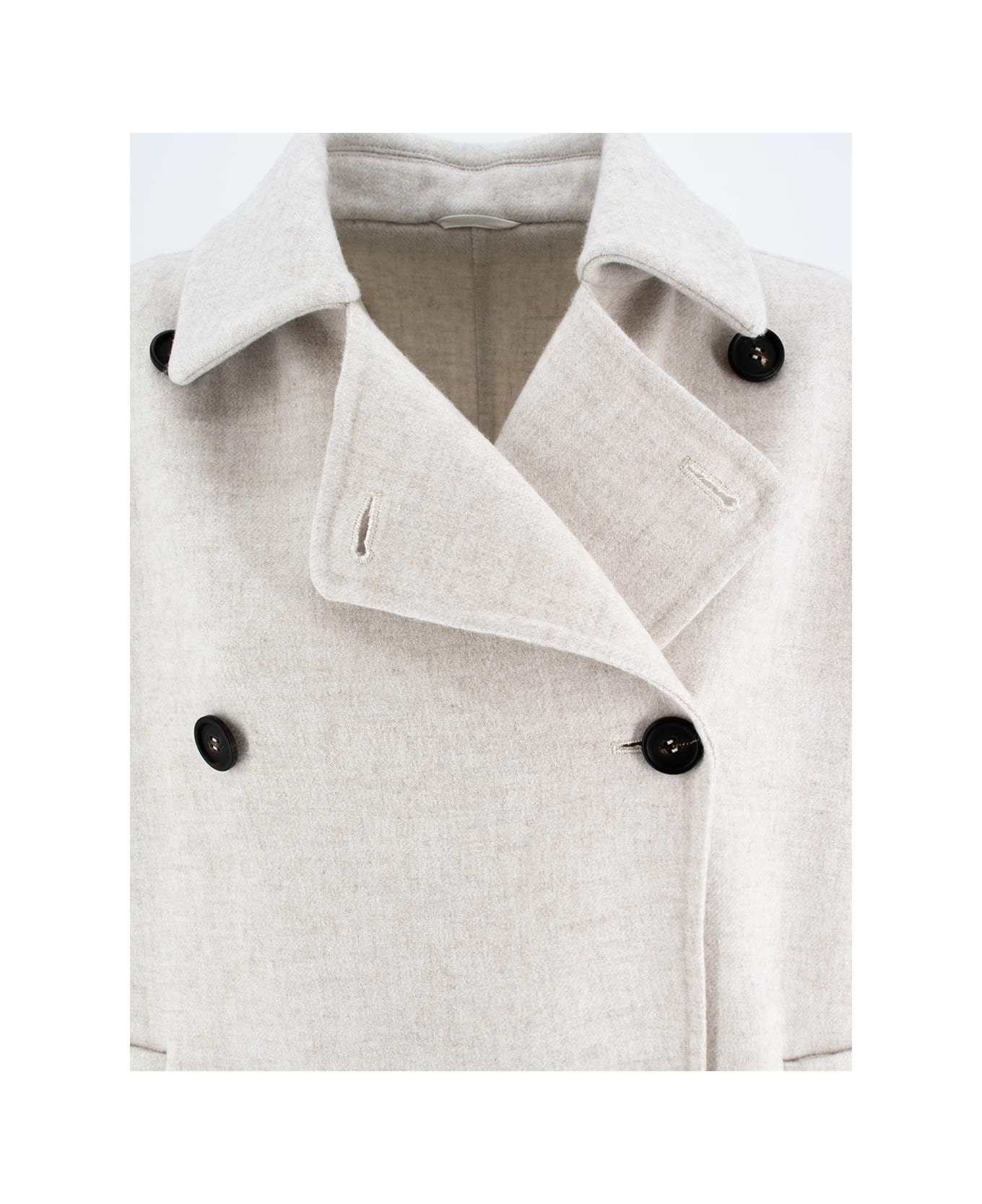 Monili Embellished Hand-finished Coat - 3