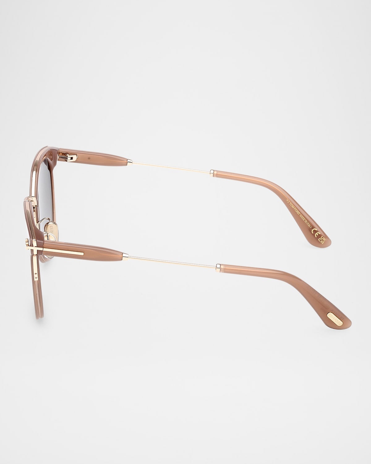 FT1244-KW Acetate Round Sunglasses - 4