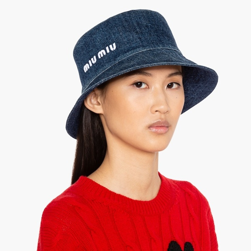 Denim bucket hat 6