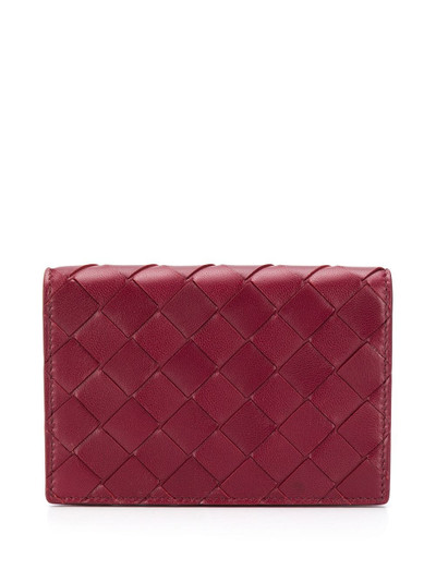 Bottega Veneta intrecciato weave wallet outlook