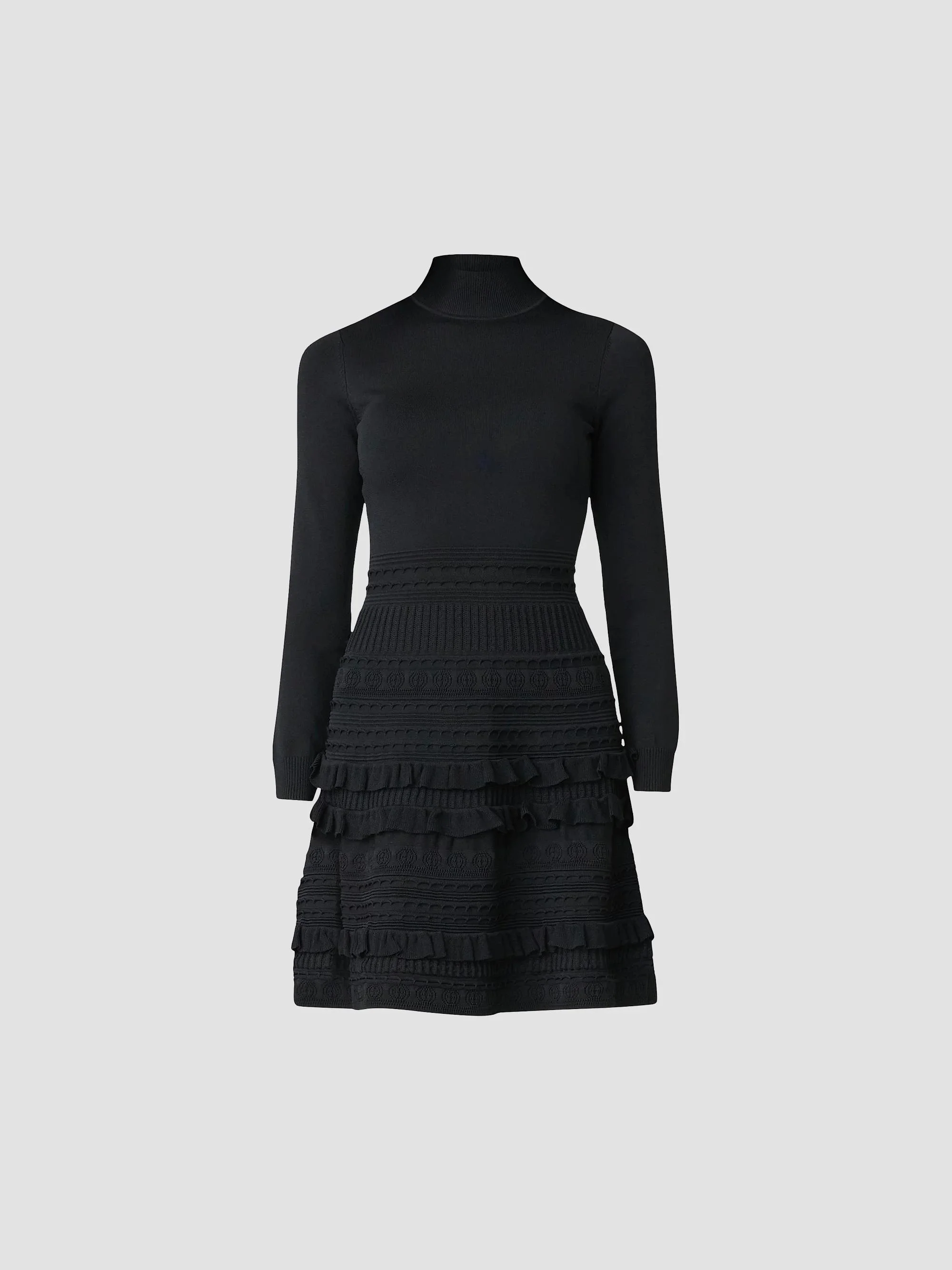 Women's Joie Knit Fit & Flare Minidress - Jet - 1