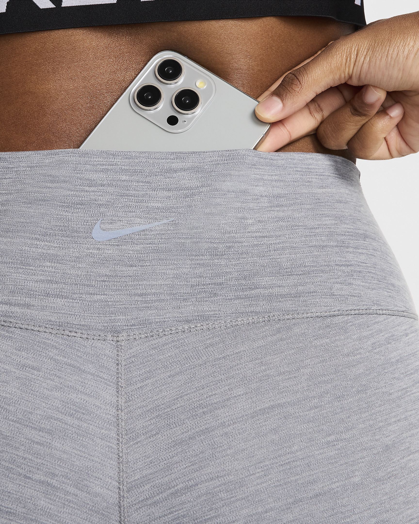 Nike One Women's High-Waisted Crop Leggings - 6