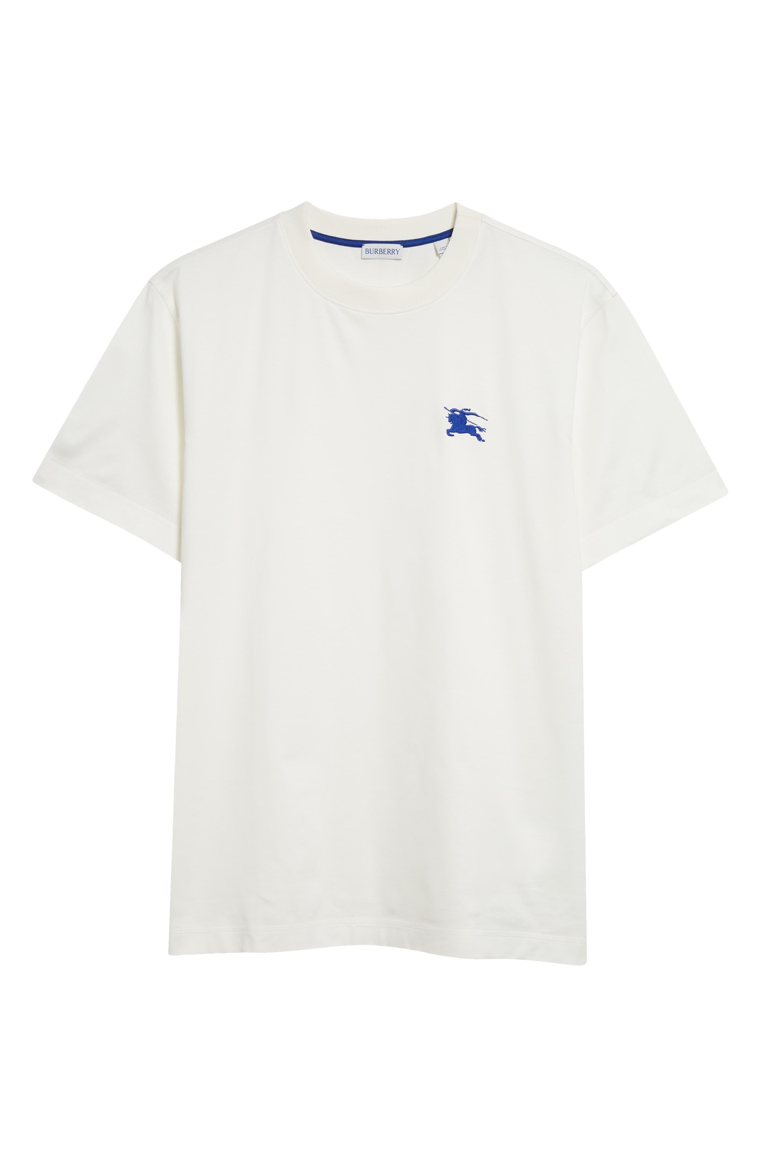 Embroidered Logo Cotton T-Shirt - 6