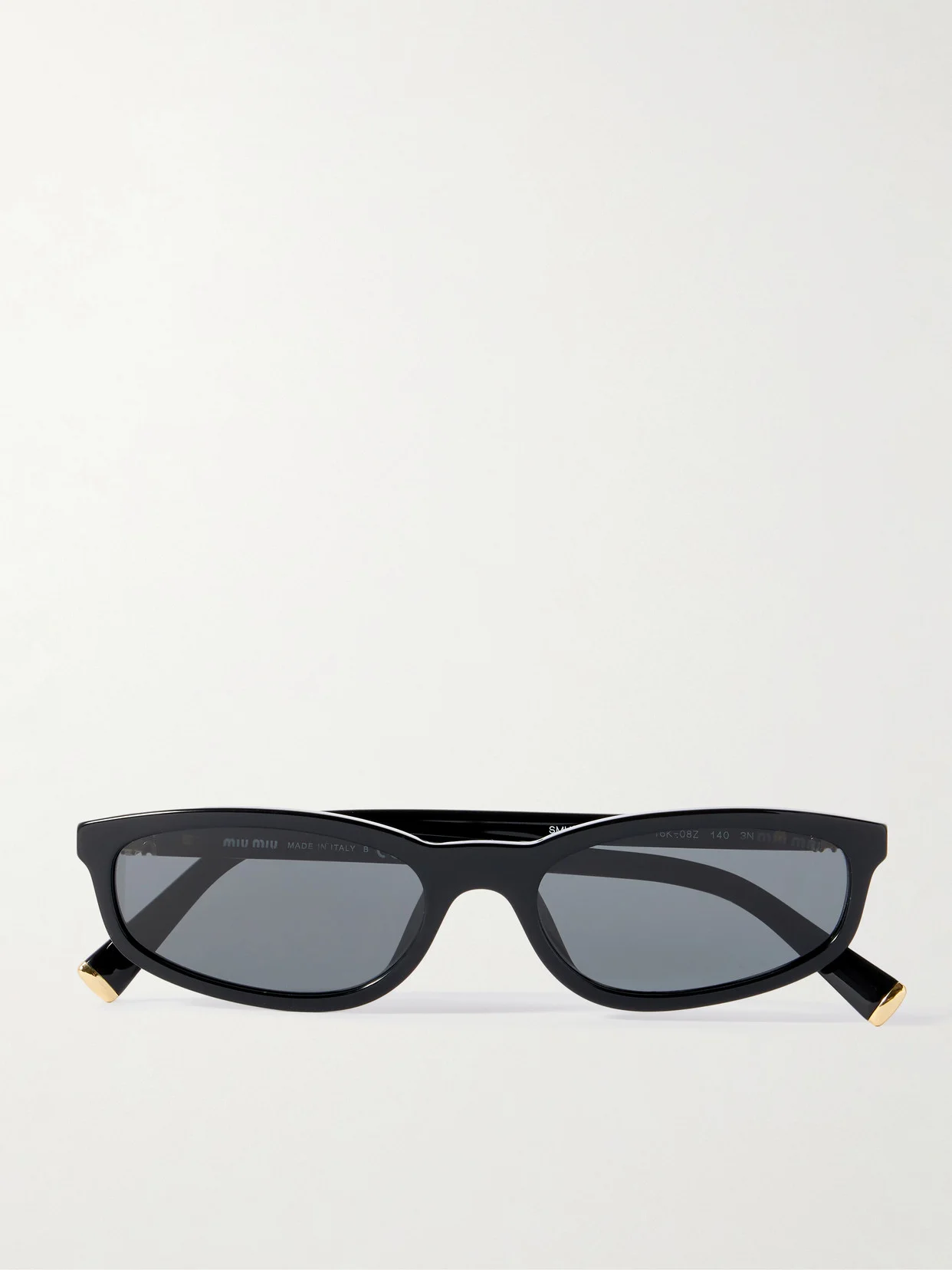 Oval-frame Acetate Sunglasses - 1