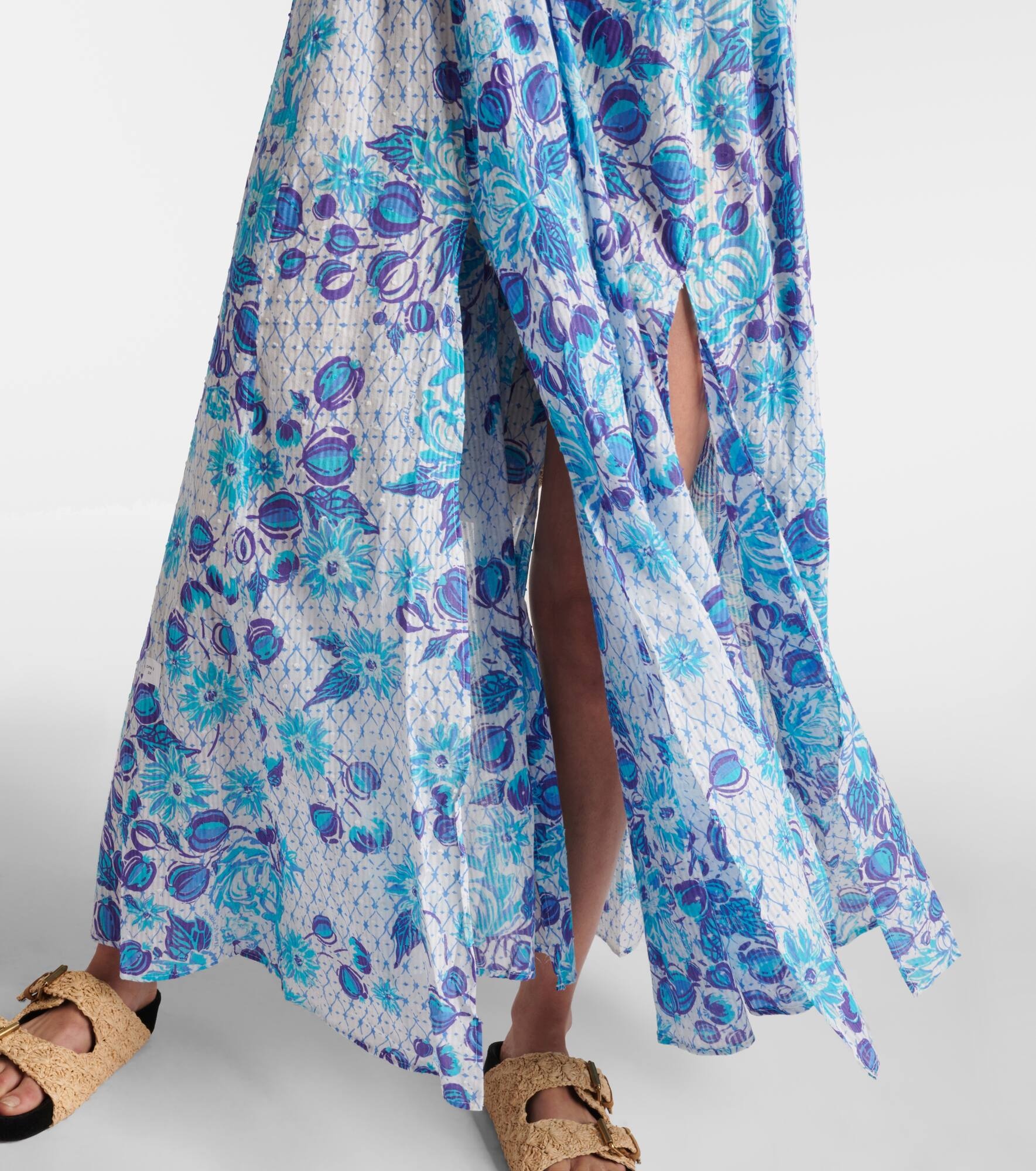 Cotton midi dress - 5