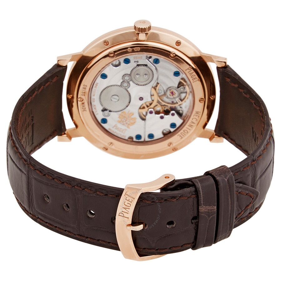 Piaget Altiplano Silver Dial 18K Rose Gold Diamond Men's Watch GOA36118 - 3