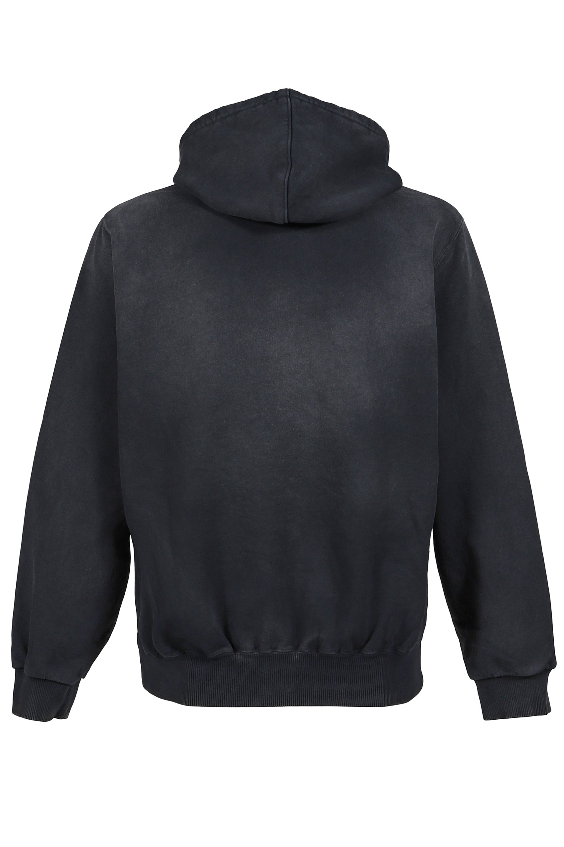EMBROIDERED CHAIN ZIP-UP HOODIE / GRY - 7