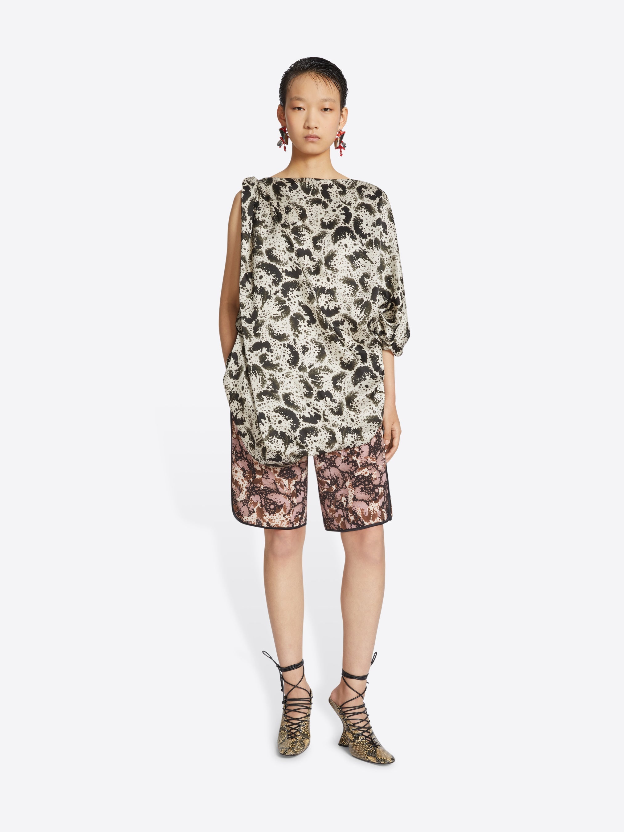 SILK DRAPED TOP - 2