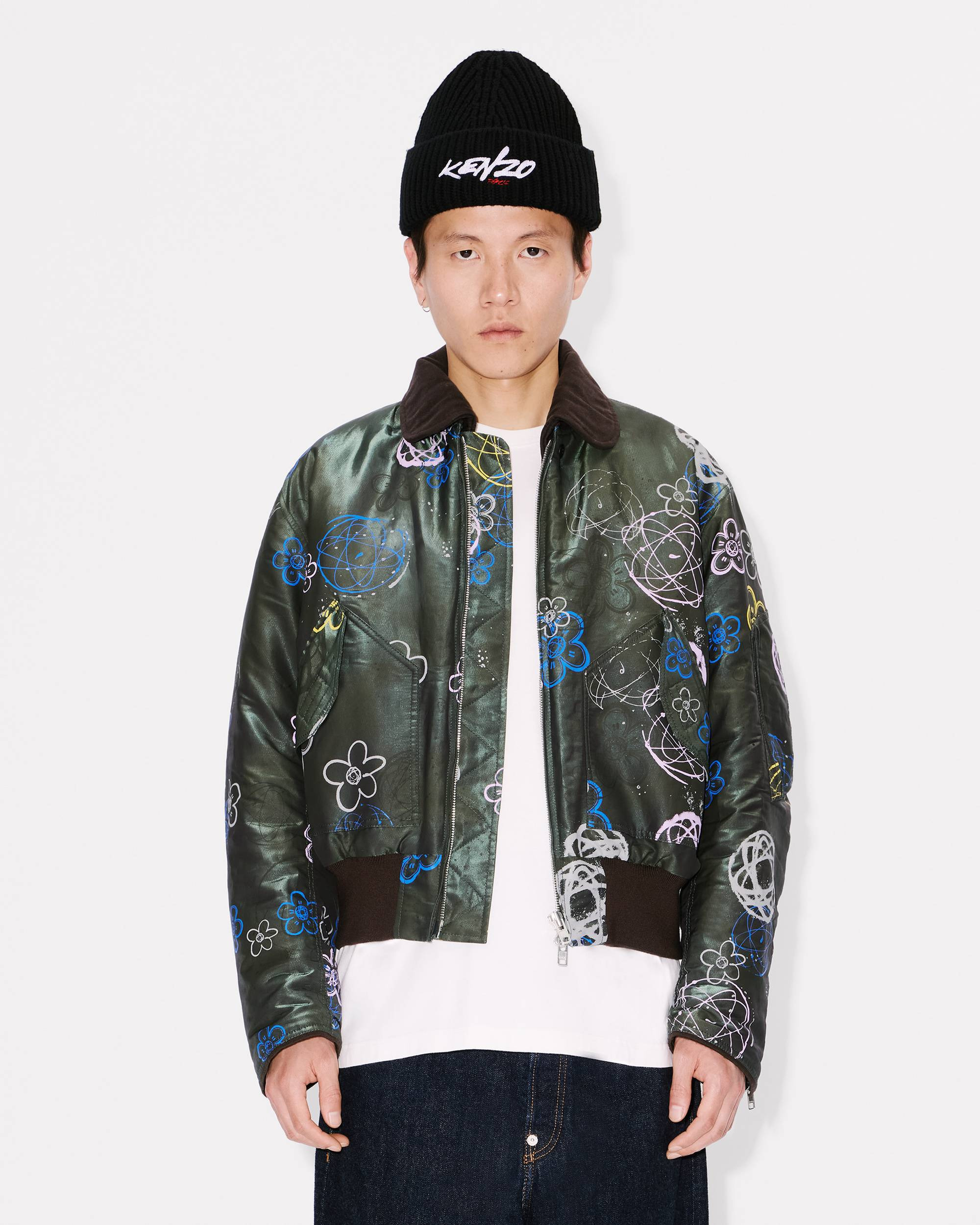 'Kenzo x Futura 2000' bomber - 6