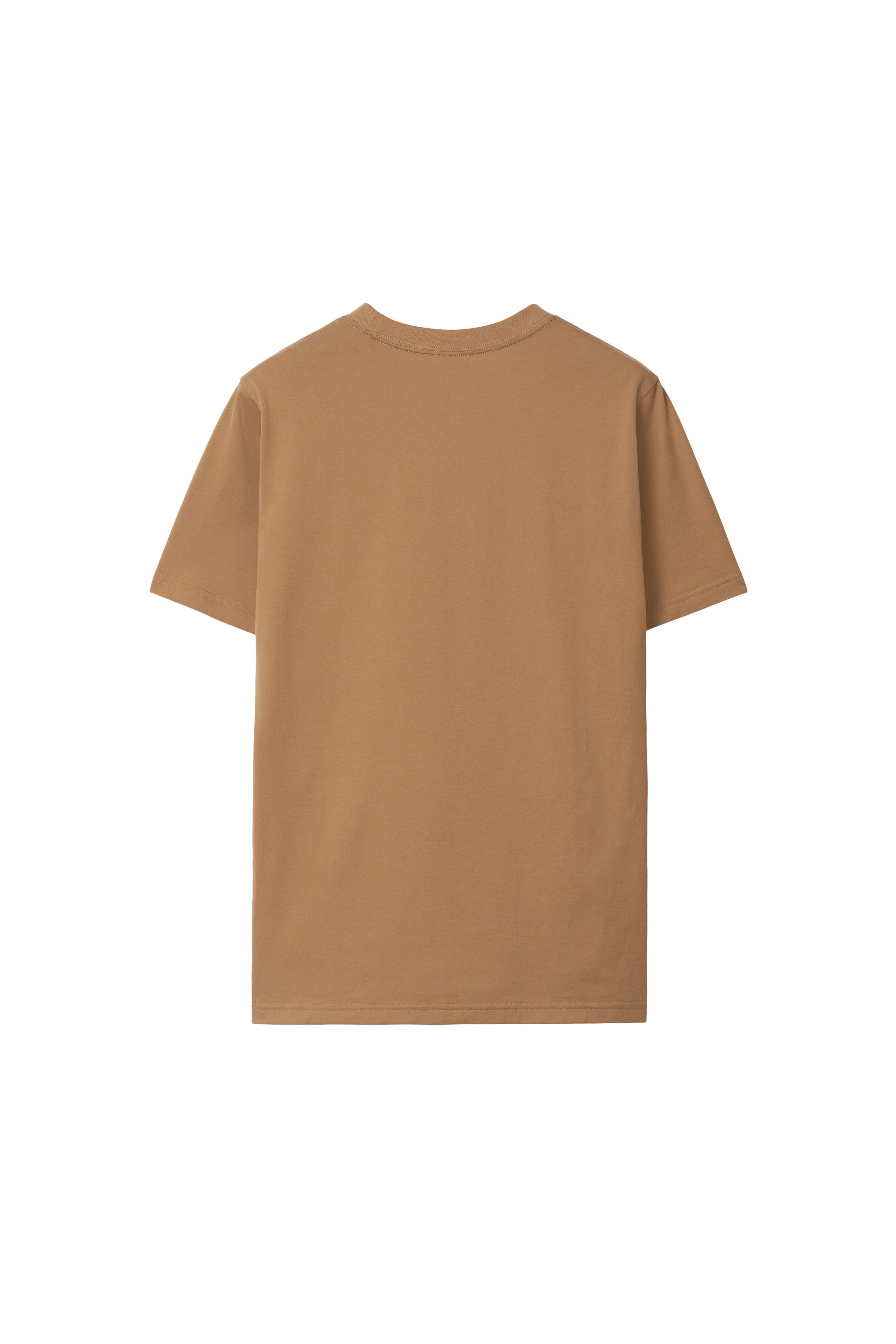 burberry Logo Cotton T-shirt in Camel at Nordstrom - 5