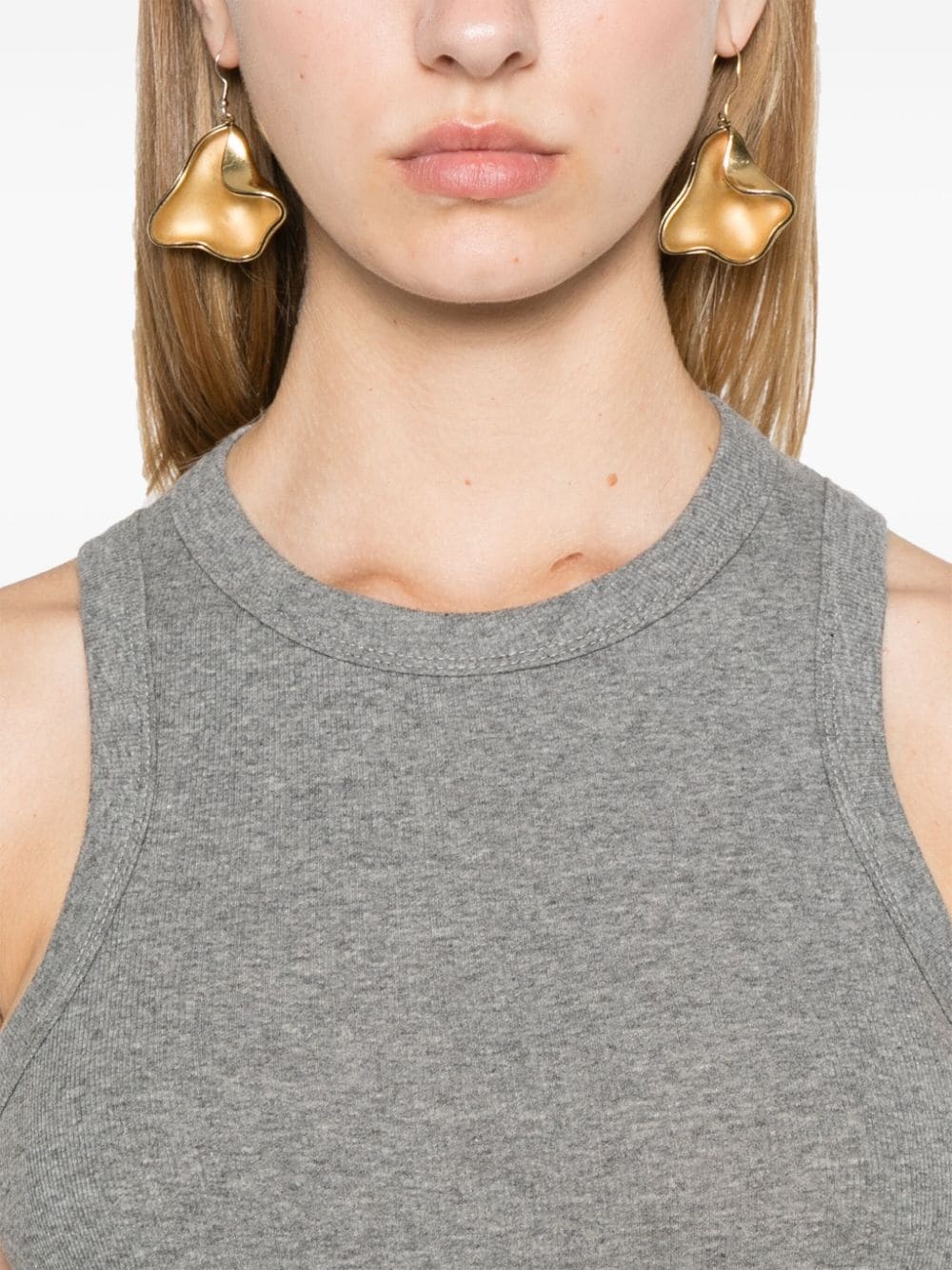 ribbed-knit tank top - 5
