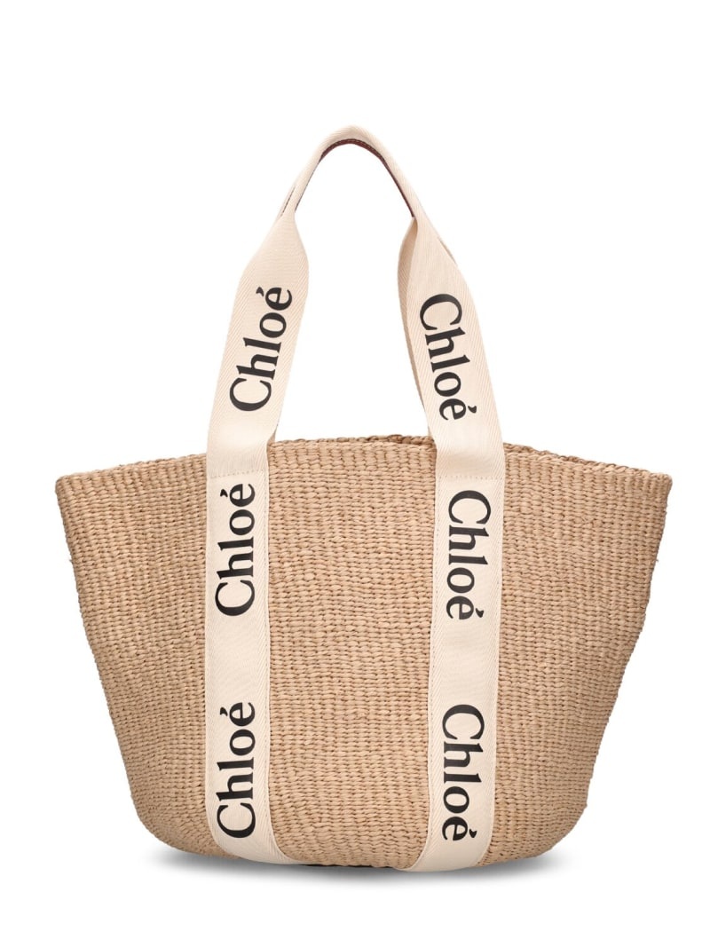 Large Woody paper tote bag - 1