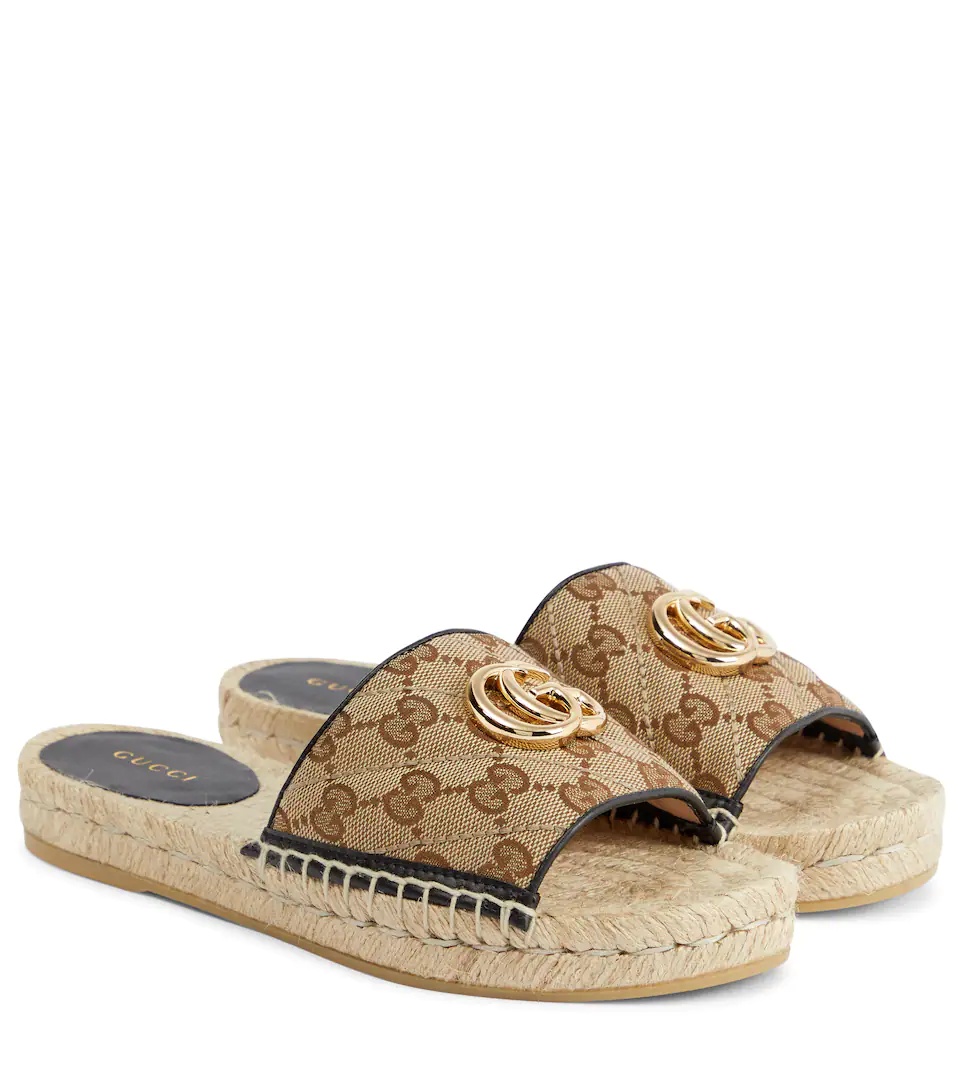 GG canvas espadrilles - 1