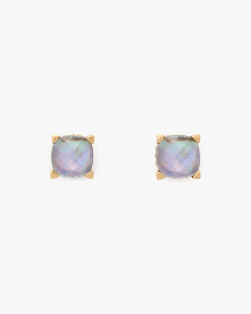 Little Luxuries 6mm Square Studs 1