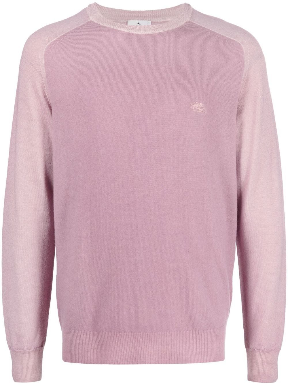 Pegaso embroidered crew-neck jumper - 1