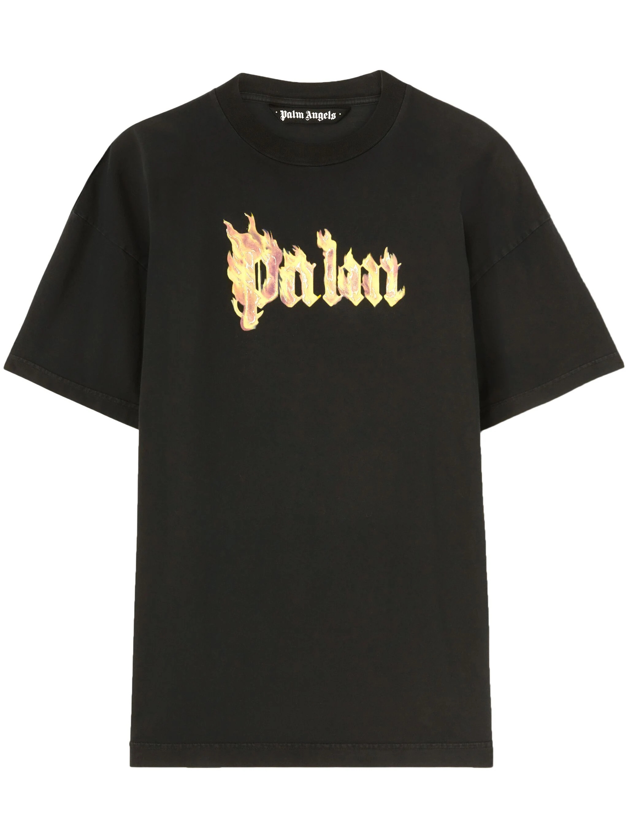 PALM ANGELS Men Burning Logo Tee - 6