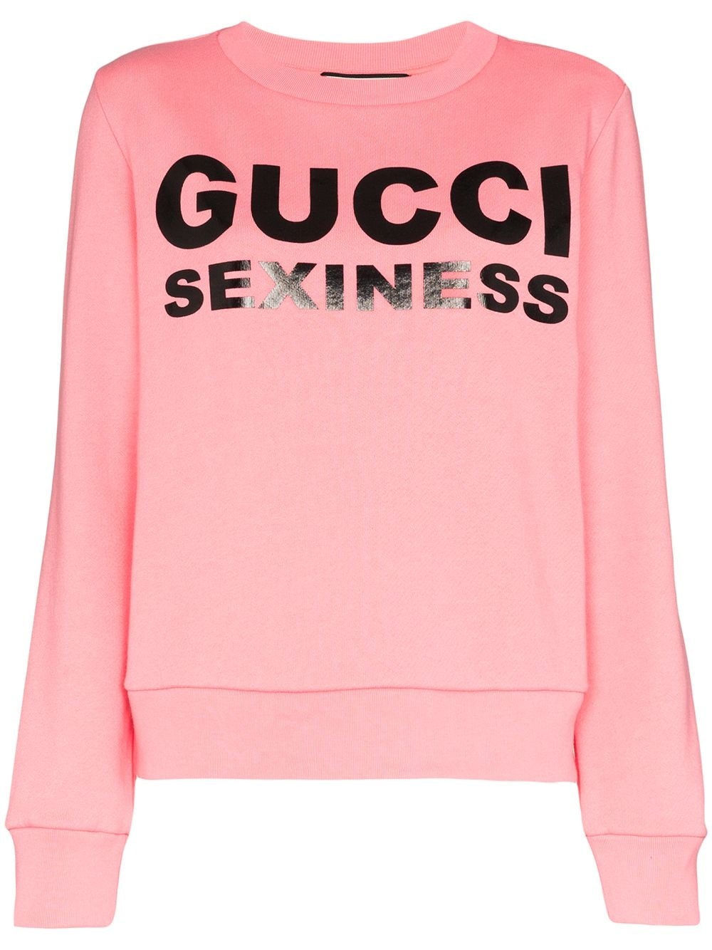 Sexiness logo print sweatshirt - 1