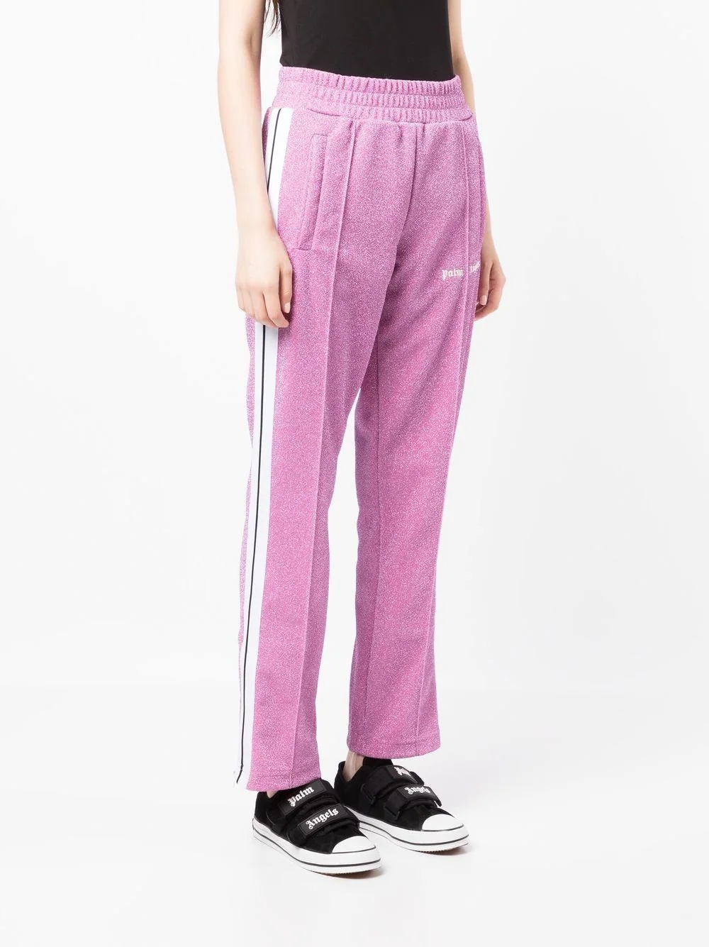 gliter track pants - 3
