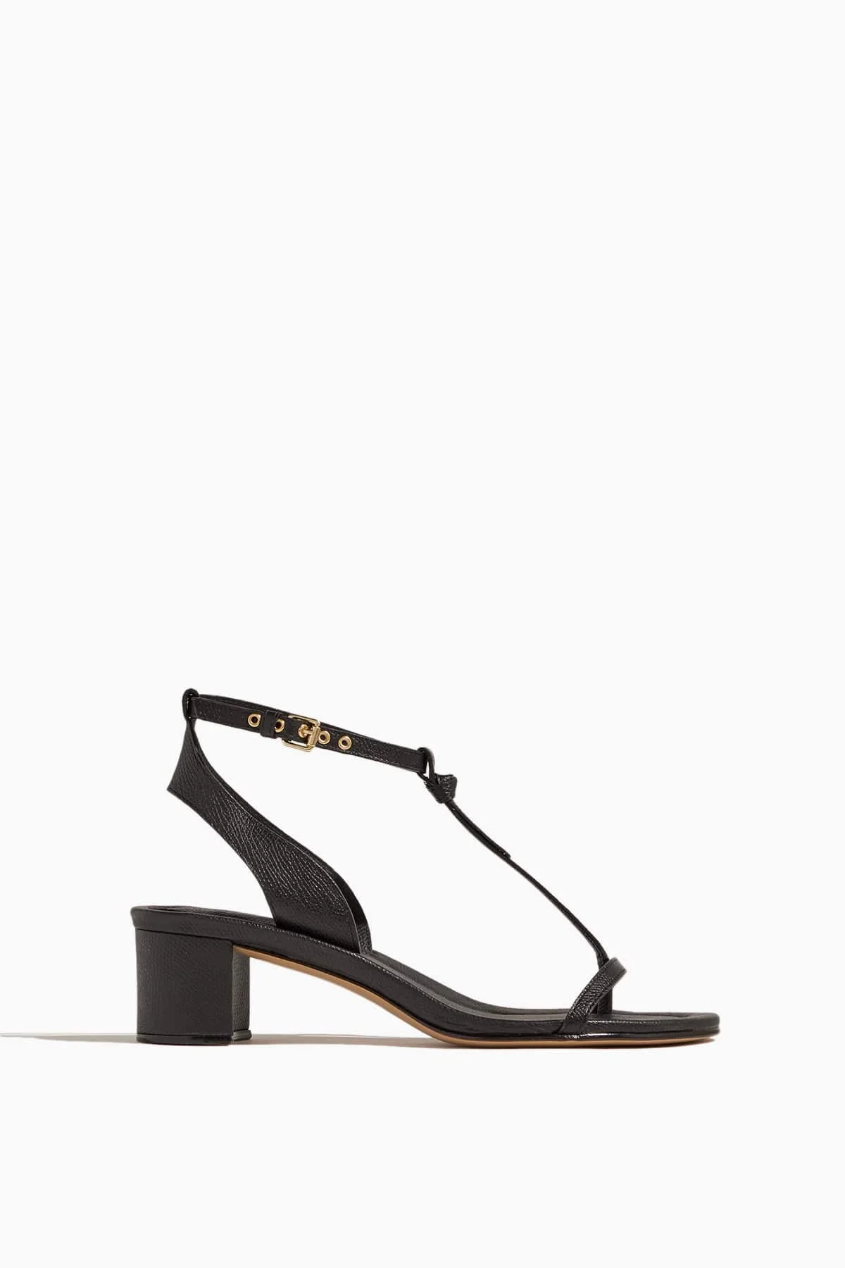 Clarita Hoop Sandal 45 in Black - 1