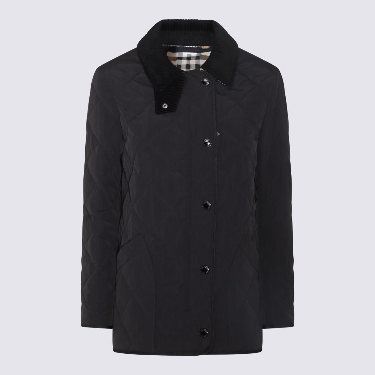 Burberry BURBERRY BLACK DOWN JACKET - 1