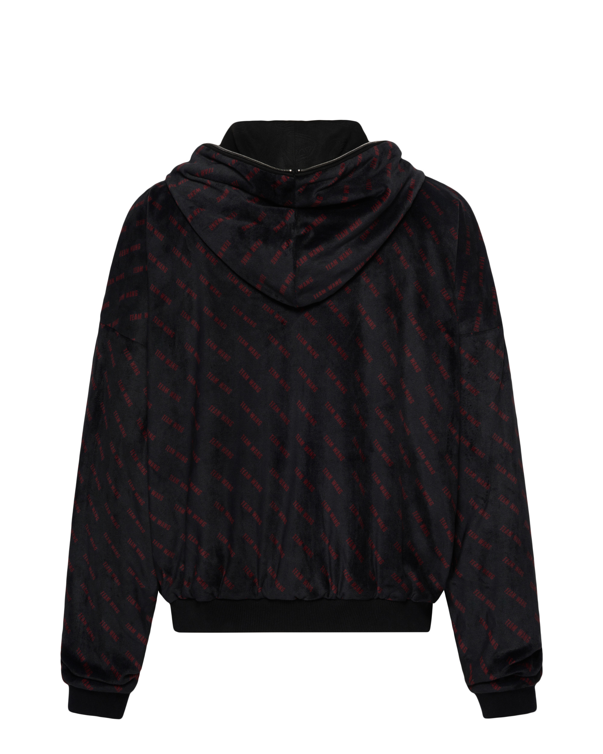 BBC X TWD DIAMOND & DOLLARS ZIP-THROUGH TWO-SIDED HOOD - 4