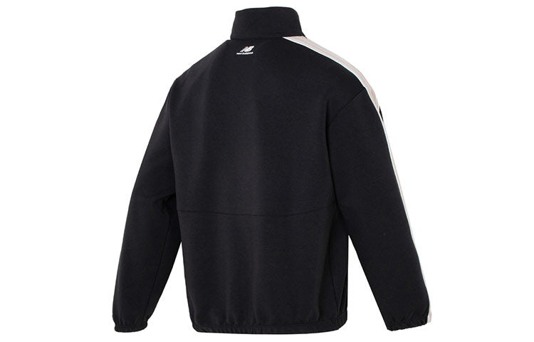New Balance Sport Club Coat 'Black White Red' 6DD12043-BK - 2