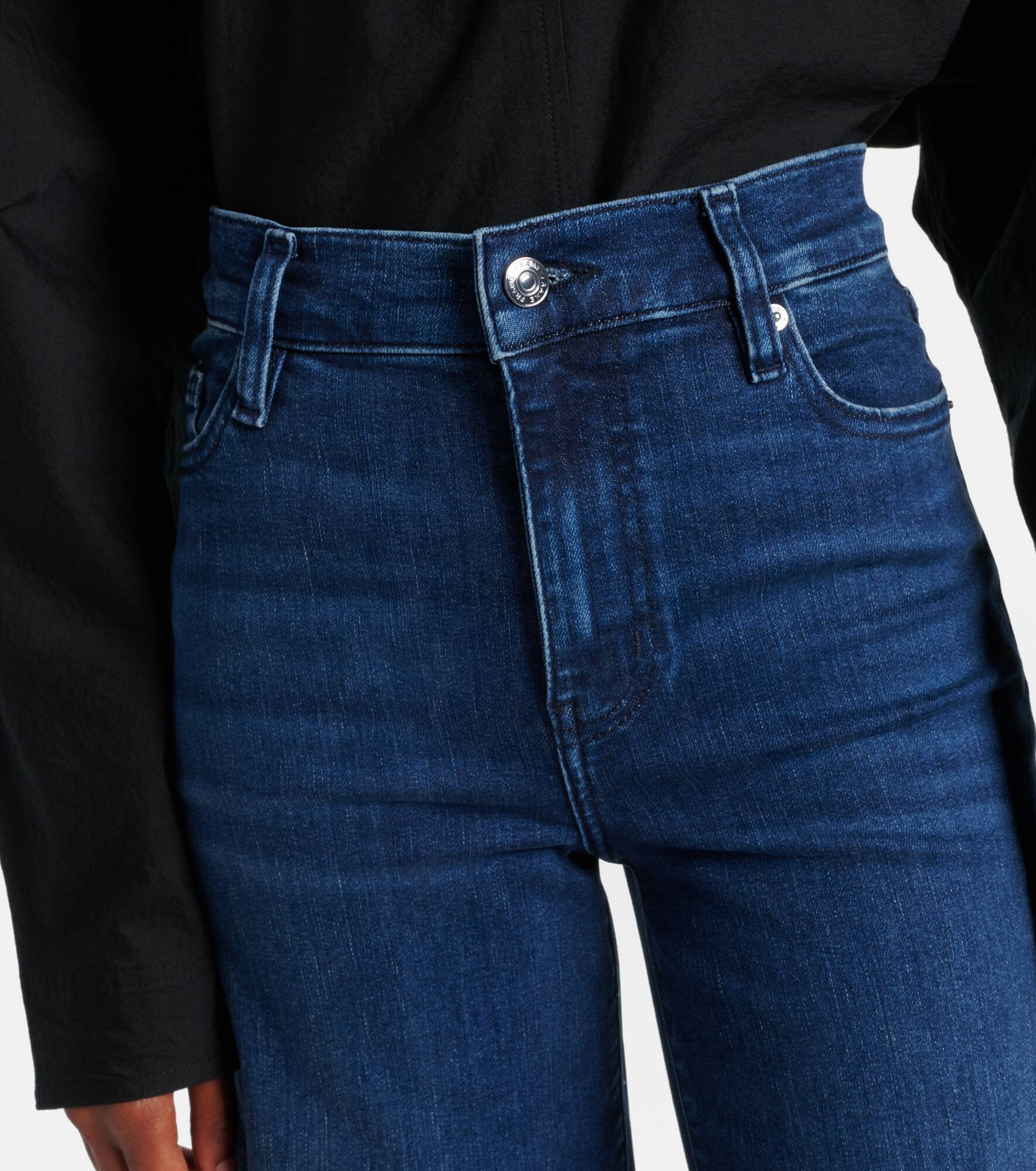 Le Slim Palazzo wide-leg jeans - 4