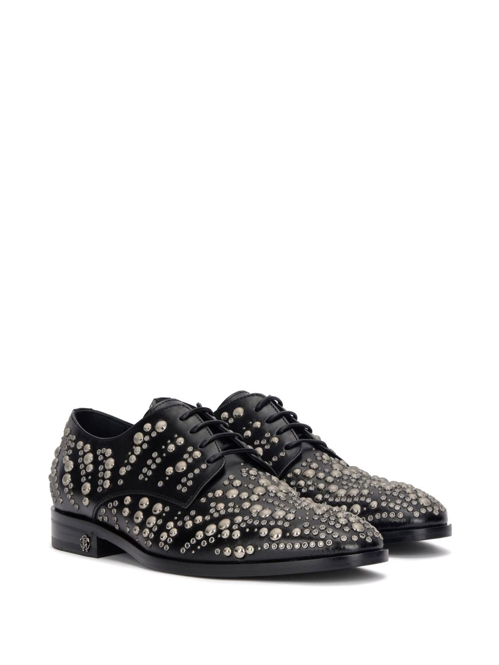 leather derby shoes - 2