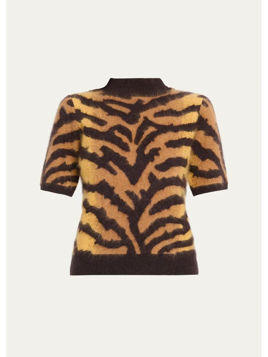 Ari Brushed Cashmere Top - 1