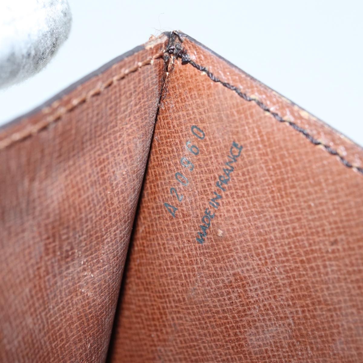 LOUIS VUITTON Monogram Monceau 28 Hand Bag M51185 - 12