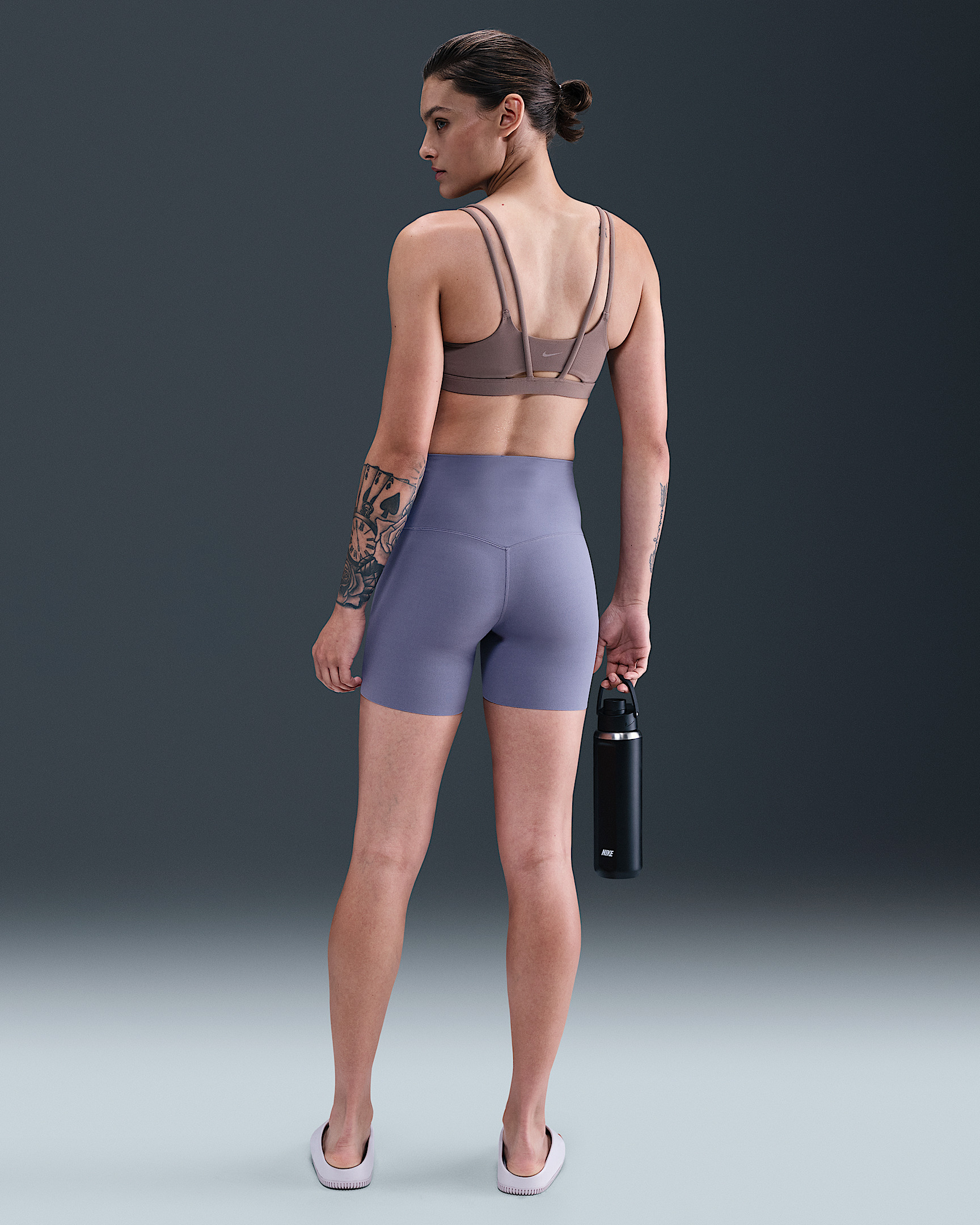 Nike Zenvy Women's High-Waisted 5" Biker Shorts - 4