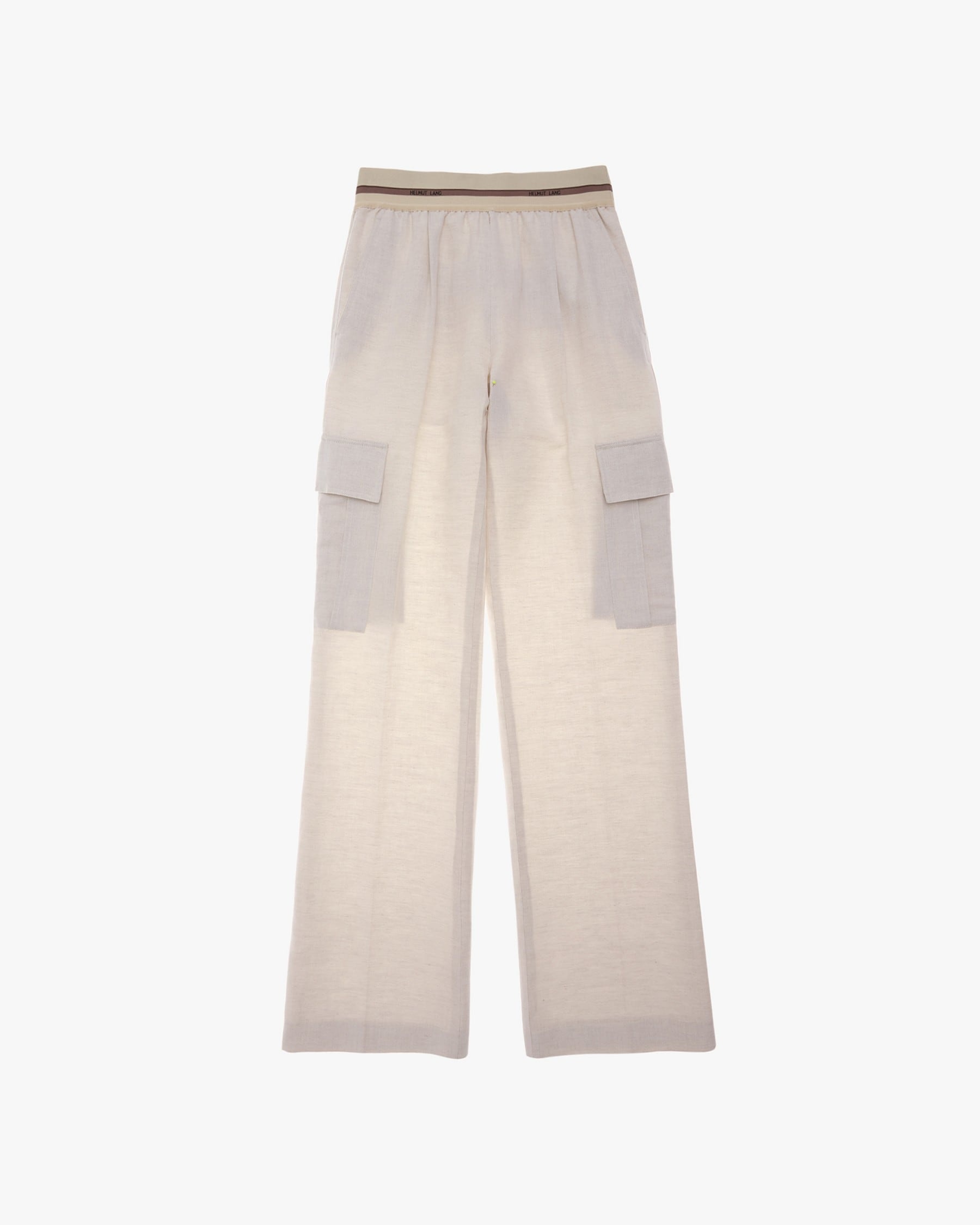 PULL-ON COTTON-LINEN CARGO PANT - 1