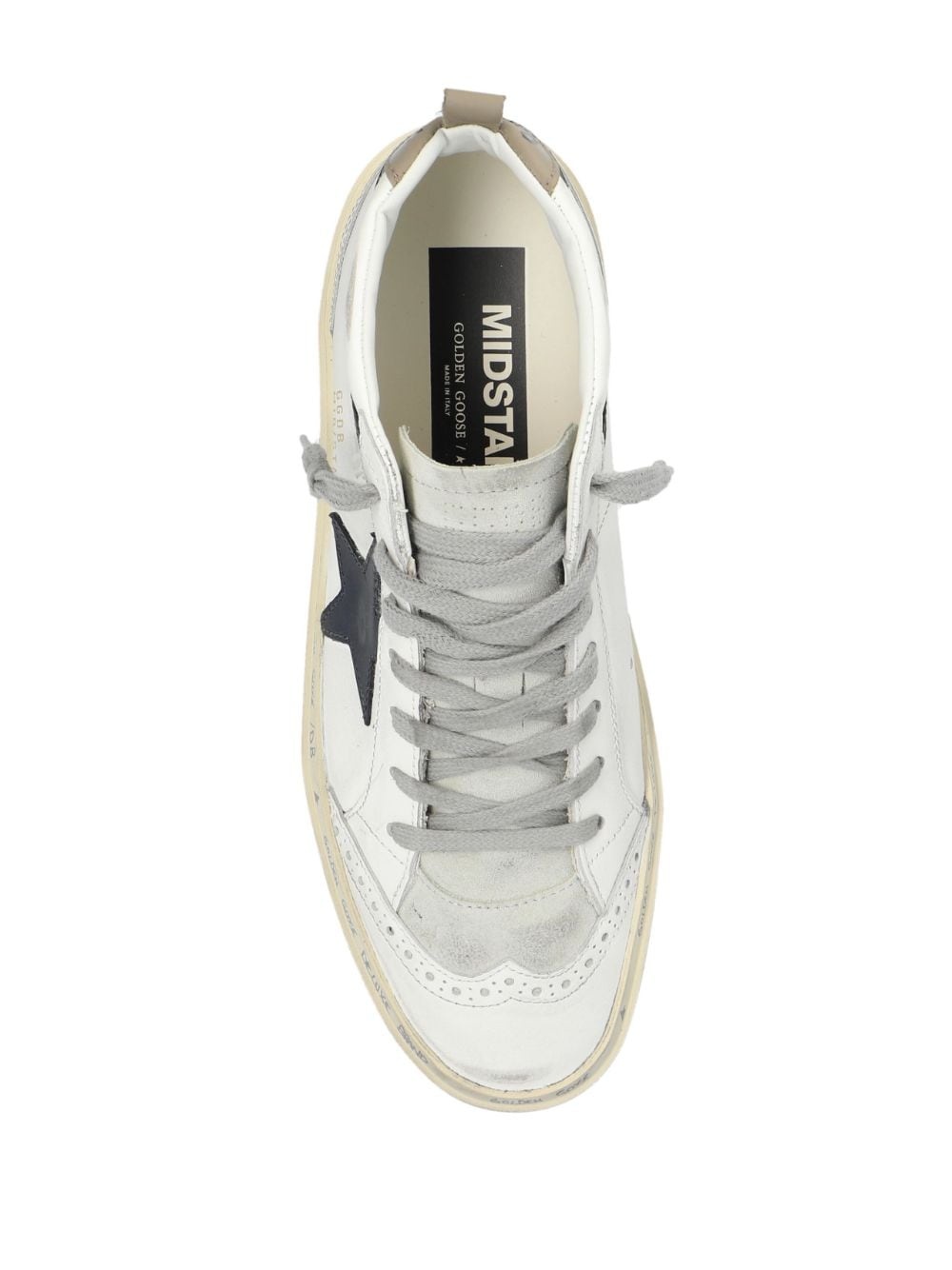 Mid Star high-top leather sneakers - 4