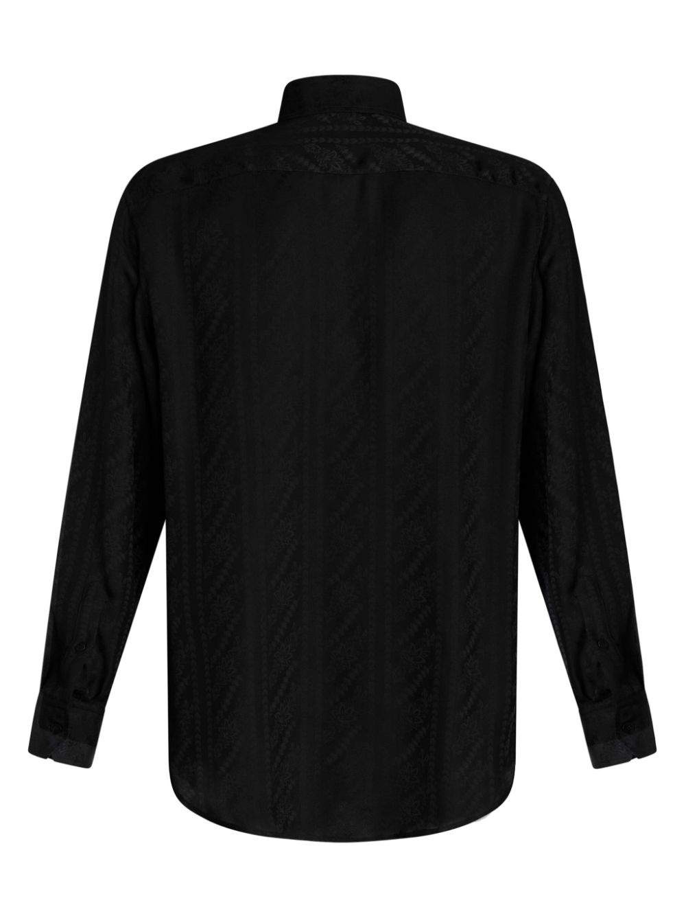 jacquard silk shirt - 5