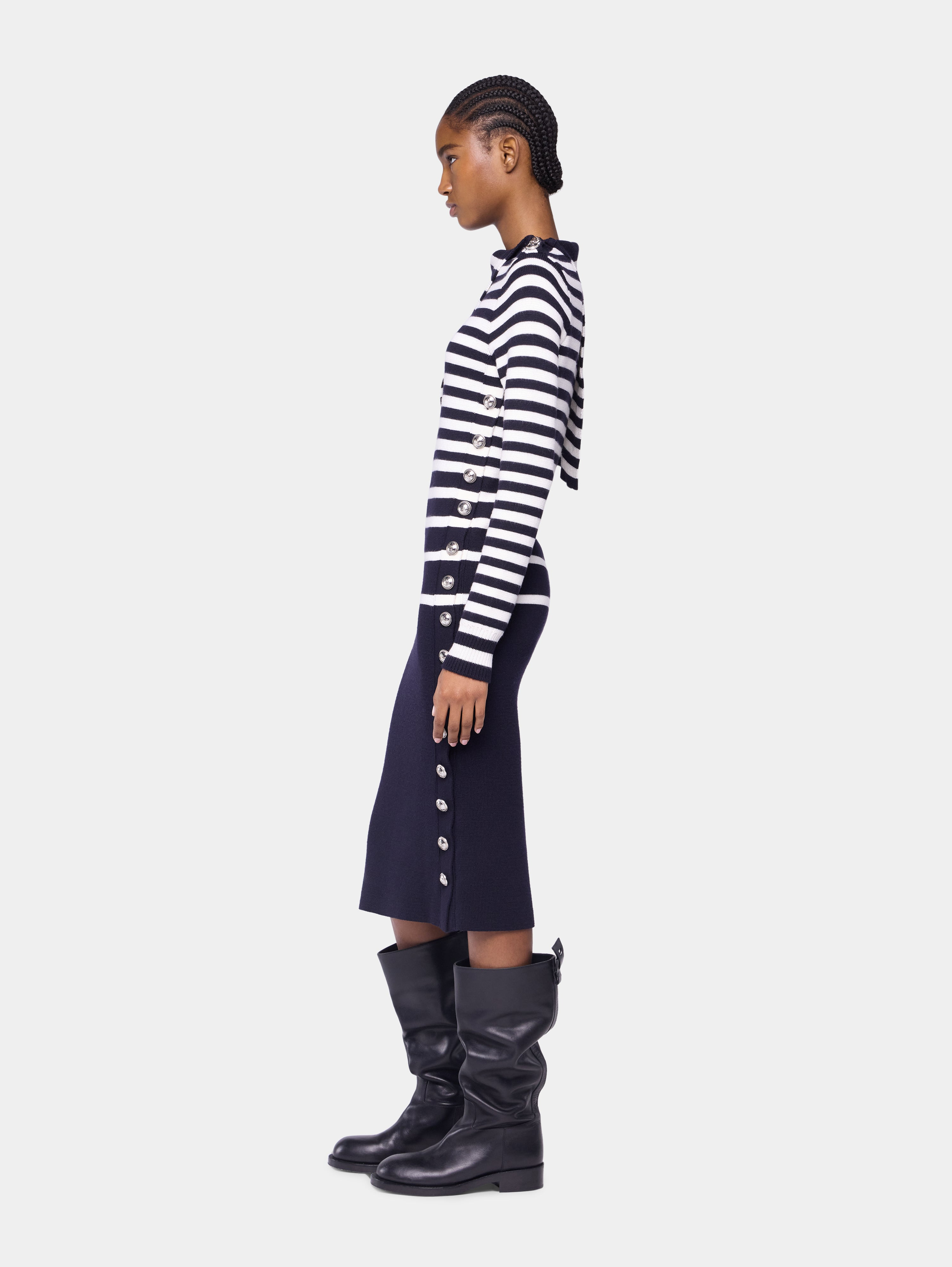 MIDI DRESS IN WOOL - 3
