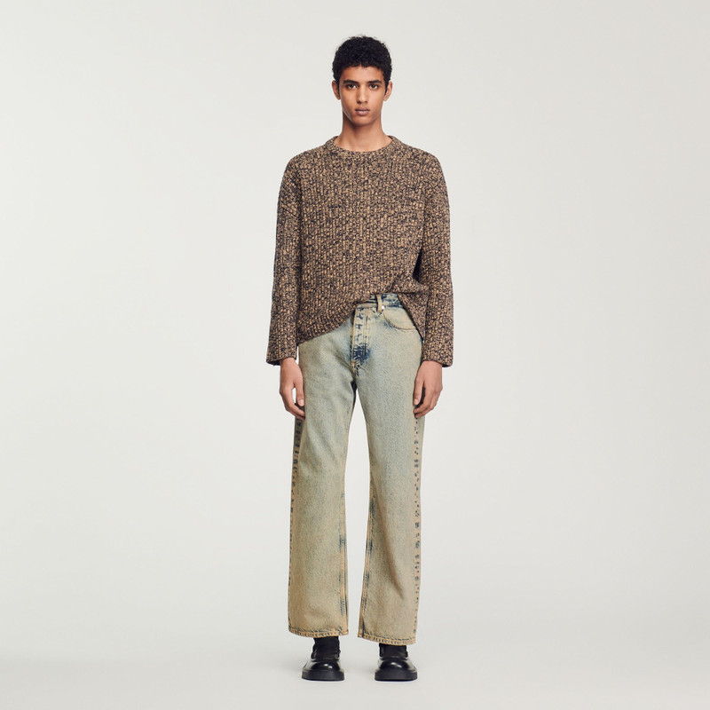 Sandro OVERSIZED KNIT SWEATER outlook