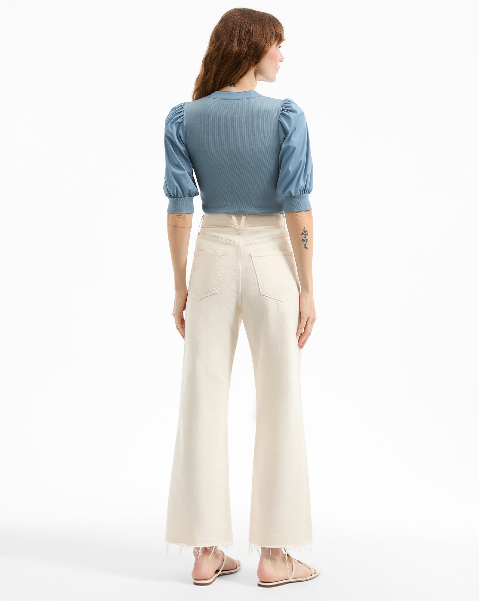 CORALEE PUFF-SLEEVE TEE - 5