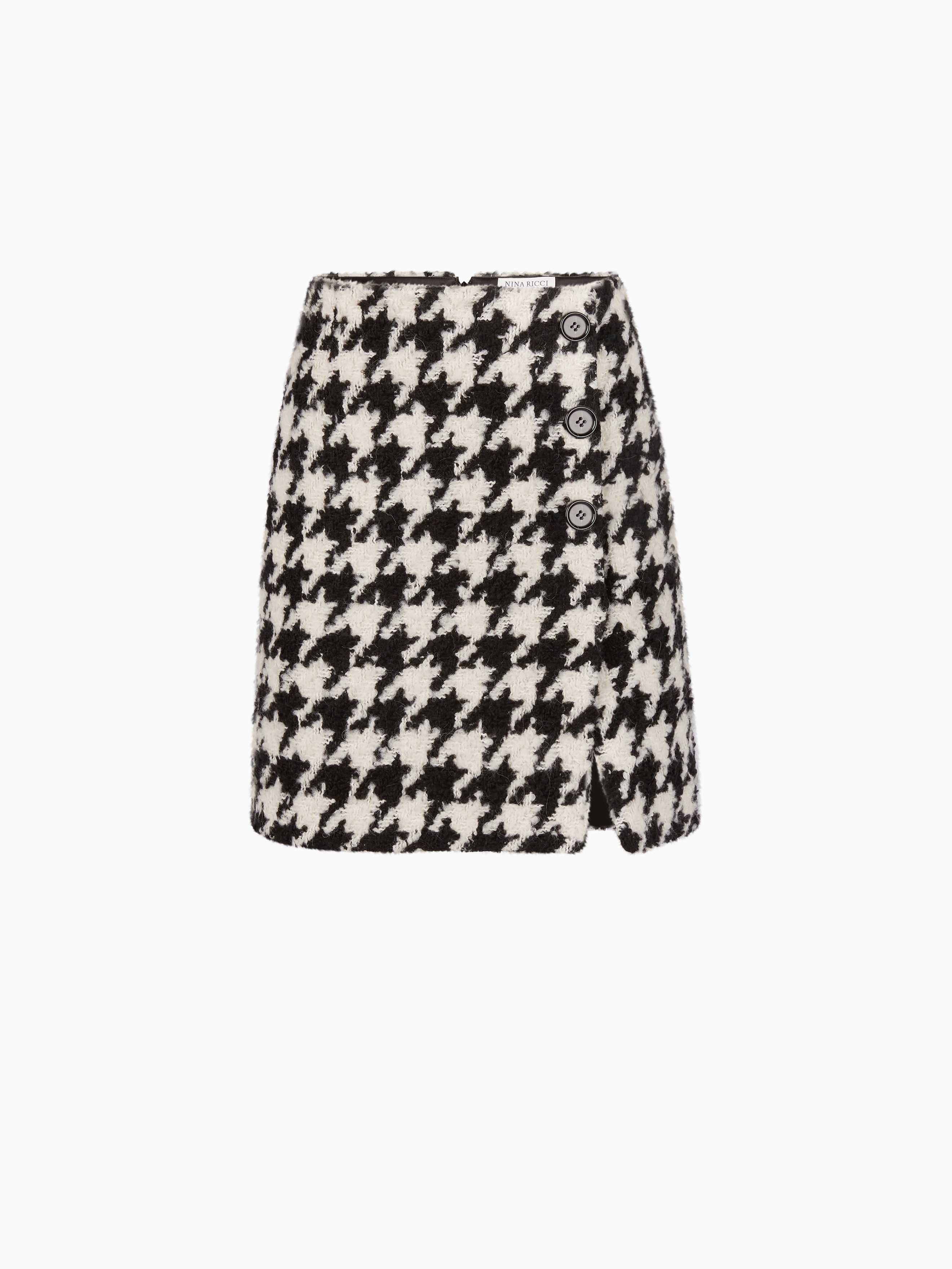MINI HOUNDSTOOTH SKIRT - 5