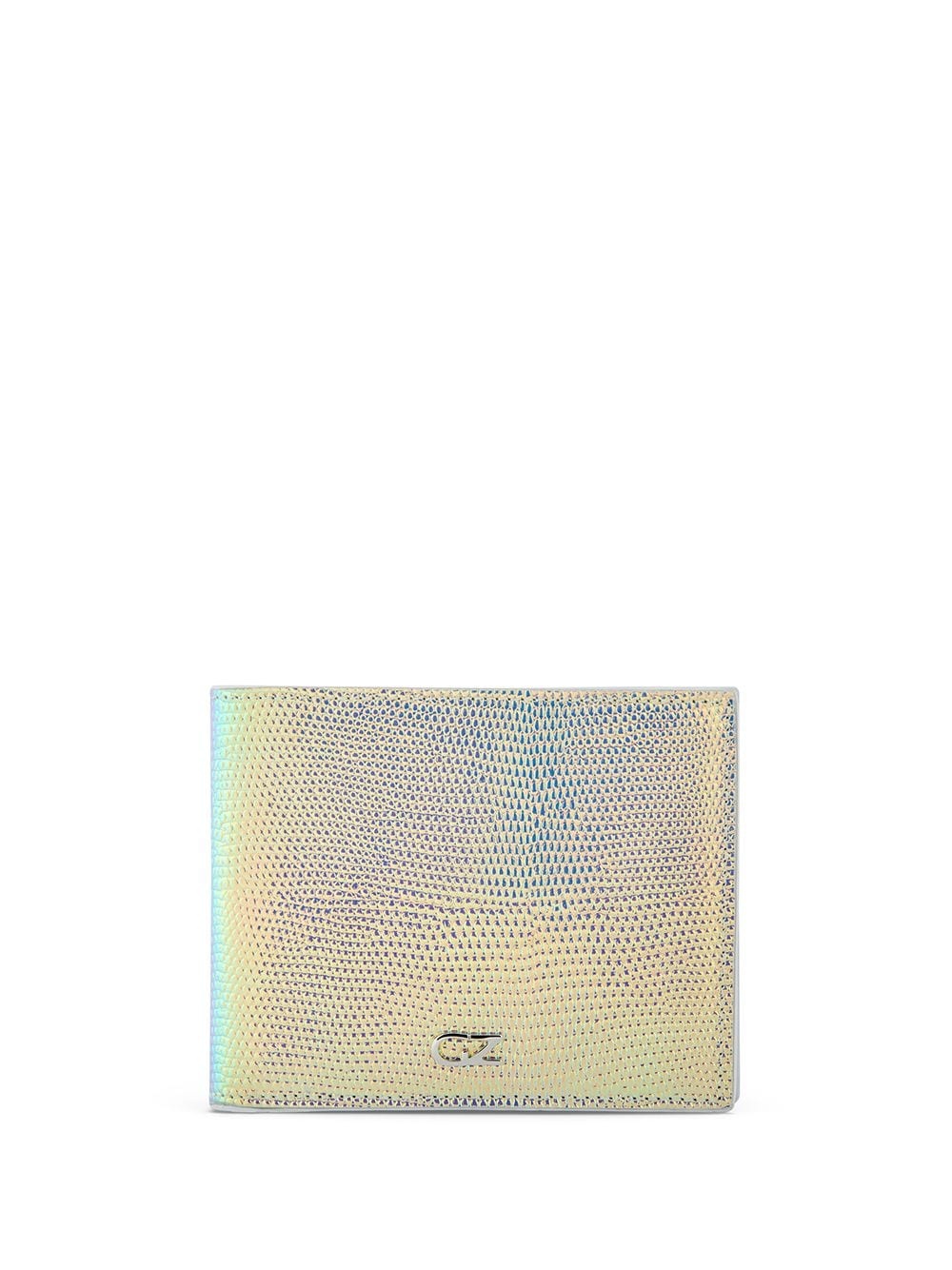 iridescent effect billfold wallet  - 1