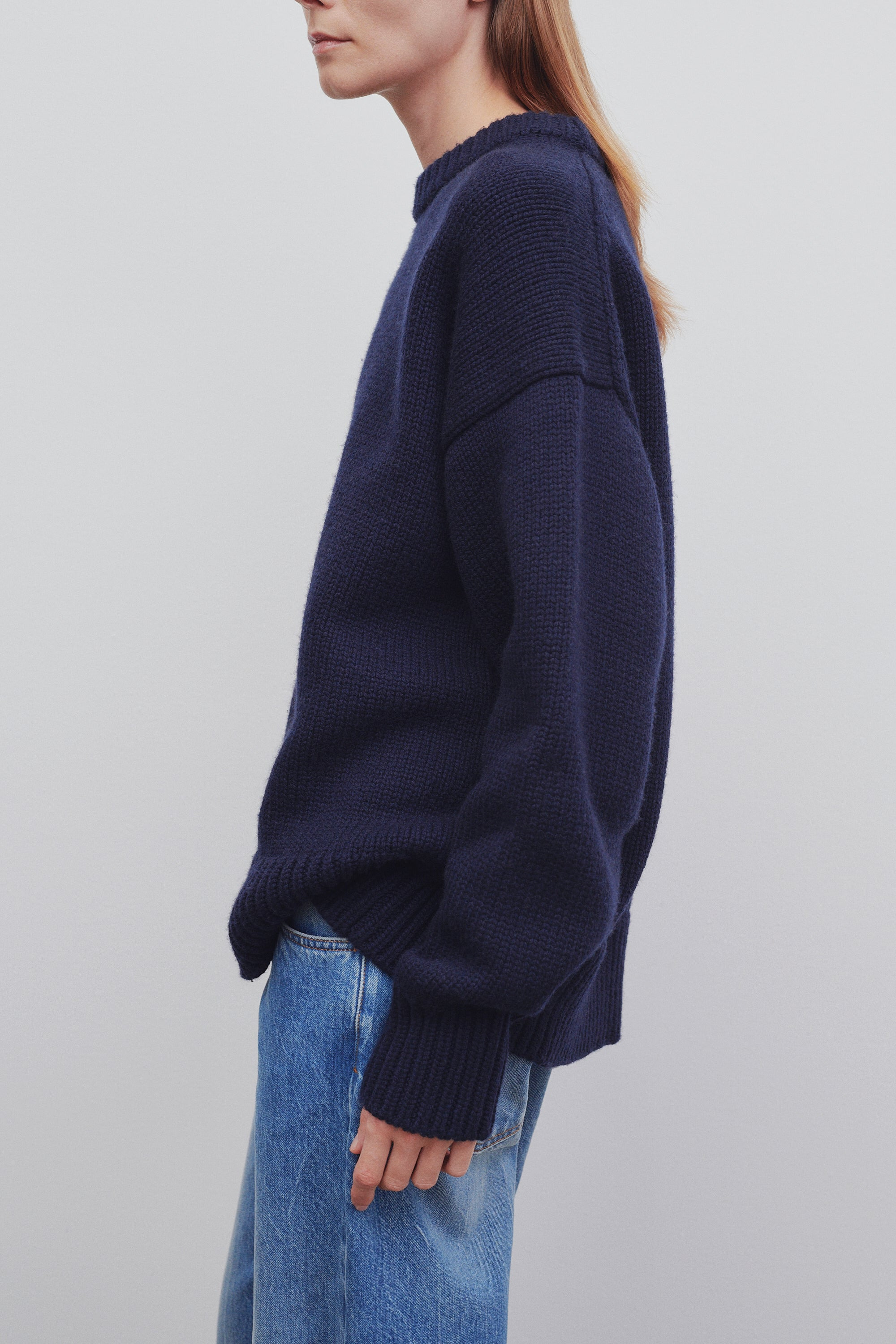 Ophelia Top in Wool and Cashmere - 4